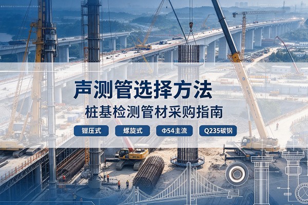 彭泽声测管选型标准