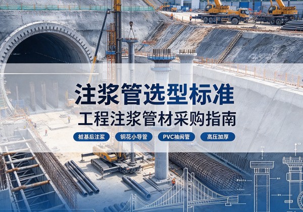 彭泽注浆管选型标准